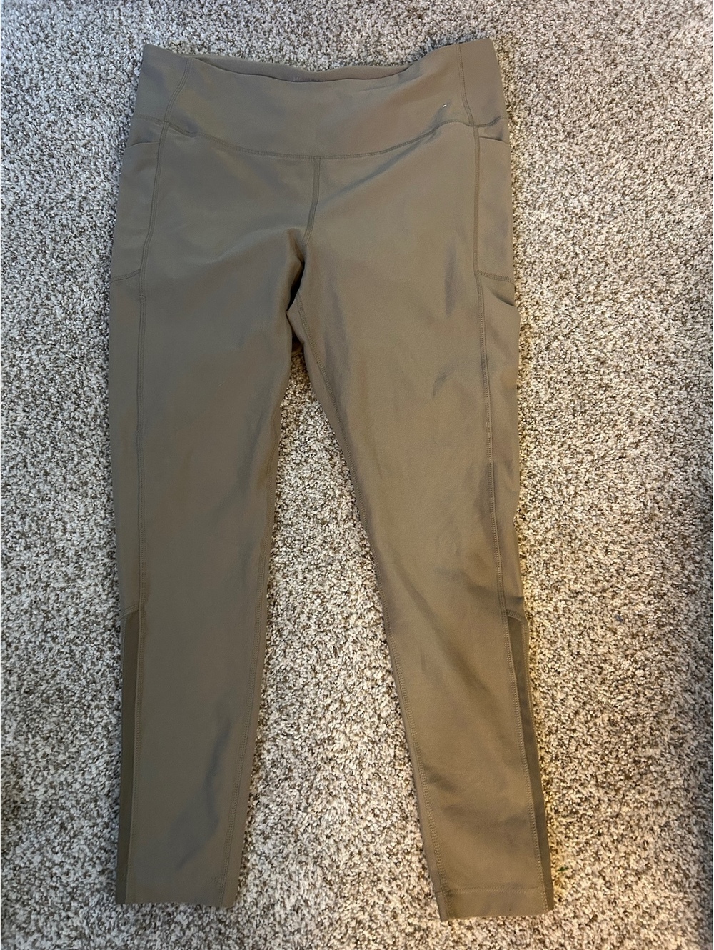 Mondetta Performance + Luxury Tan Leggings
